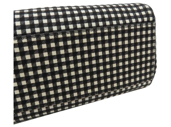 Sac à main 2-Way Miu Miu à carreaux Gingham - vue 11
