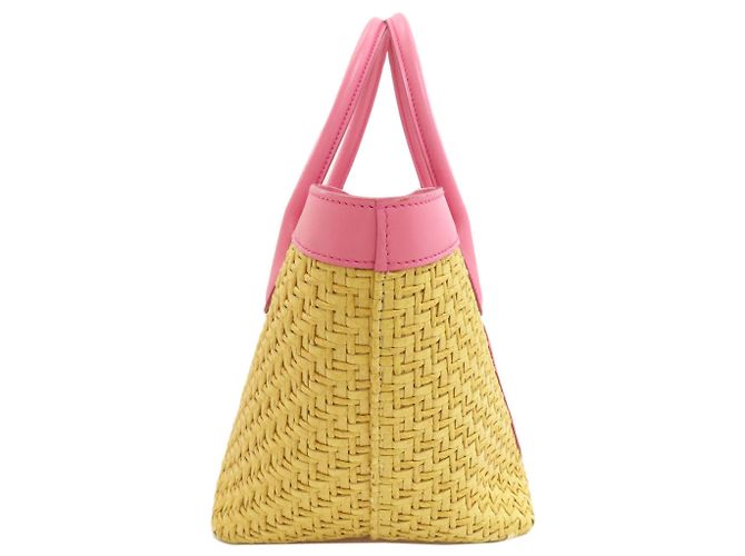 Sac à main 2-Way en raphia Miu Miu - vue 3