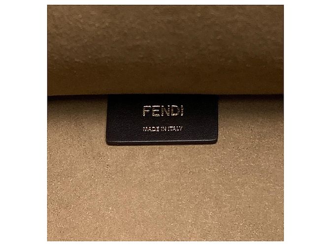 Borsa a mano Fendi Sunshine Large in tela - vista 6