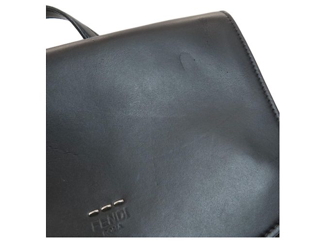 Mochila/Daypack Fendi Logo Canvas - vista 13