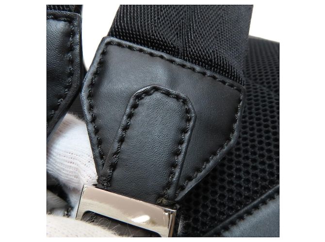 Mochila/Daypack Fendi Logo Canvas - vista 16