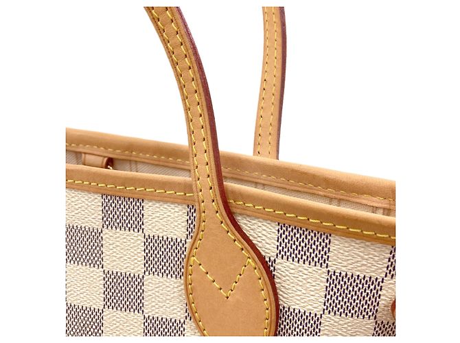Neverfull Borsa Tote Louis Vuitton Damier Azur - vista 10