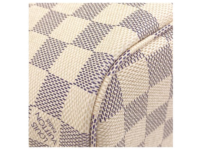 Neverfull Borsa Tote Louis Vuitton Damier Azur - vista 12