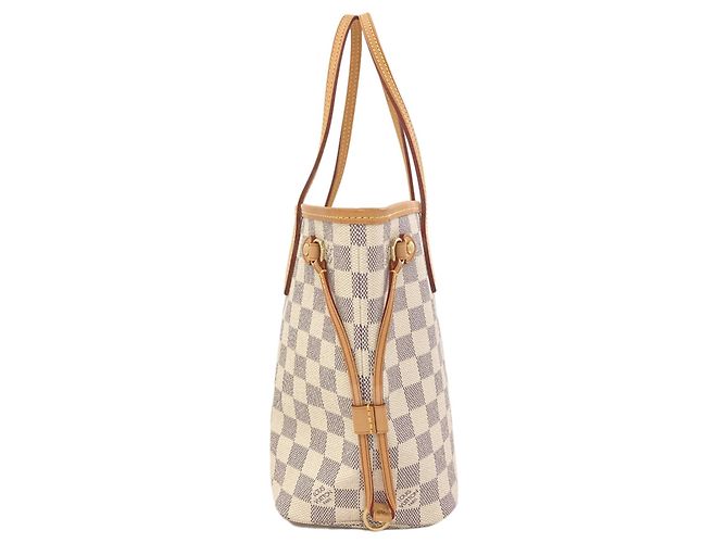 Neverfull Borsa Tote Louis Vuitton Damier Azur - vista 3