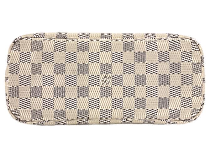 Neverfull Borsa Tote Louis Vuitton Damier Azur - vista 4