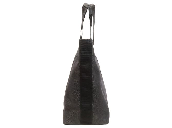 Bolso Tote Gucci de lona negra Negro - vista 3