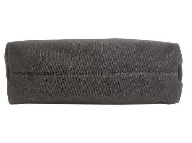 Bolso Tote Gucci de lona negra Negro - vista 4