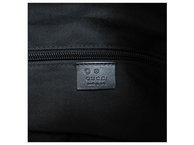Bolso Tote Gucci de lona negra Negro - vista 6