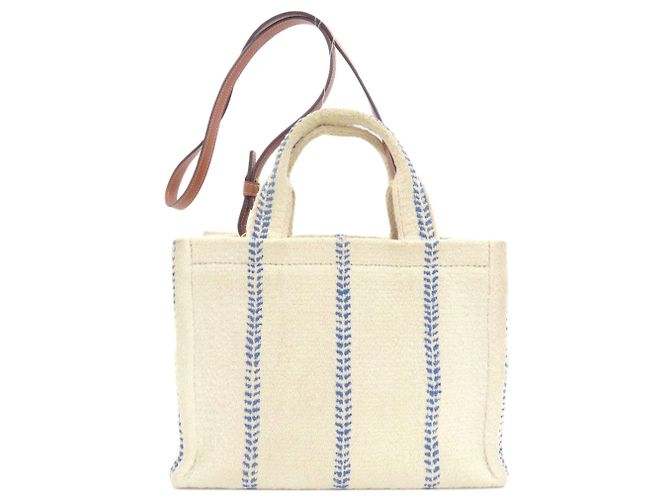 Céline Celine Small Cabas Thais 2-Way Handbag Branco - vista 2