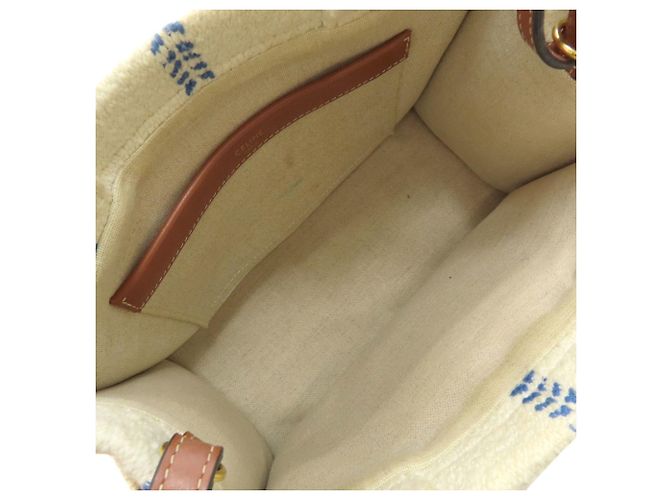 Céline Celine Small Cabas Thais 2-Way Handbag Branco - vista 5