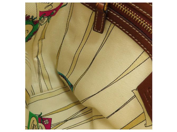 Bolso Tote Gucci 161129 GG Pattern Castaño - vista 10