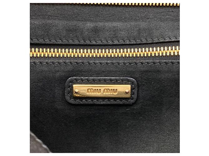 Miu Miu Leder 2-Way Tote Bag - Ansicht 6