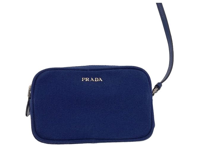 Prada 1BG439 Canapa Perforated 2-Way Handbag - vista 10
