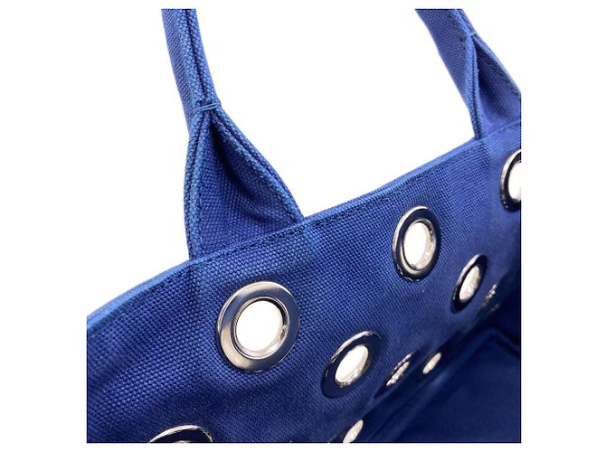 Prada 1BG439 Canapa Perforated 2-Way Handbag - vista 12