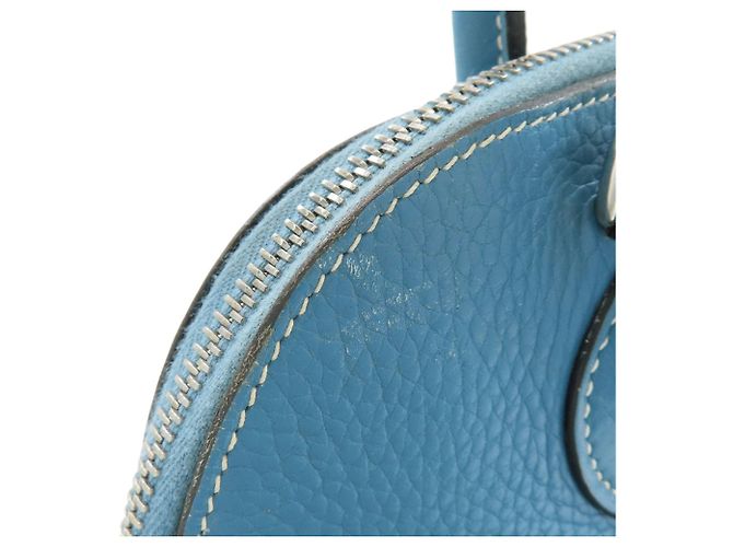 Hermès Borsa a mano Hermes Bolide 31 in Blue Jean - vista 13