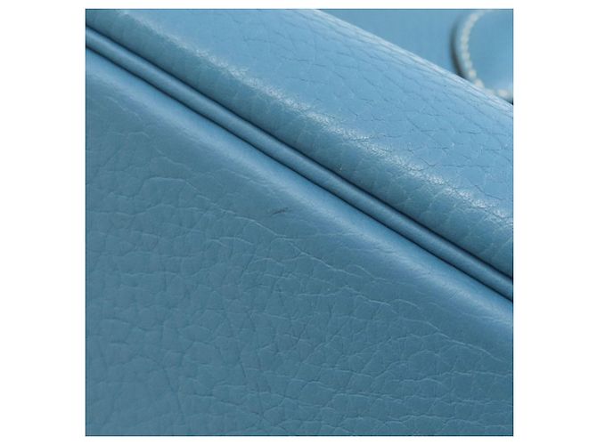Hermès Borsa a mano Hermes Bolide 31 in Blue Jean - vista 18