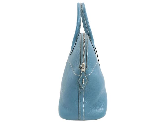 Hermès Borsa a mano Hermes Bolide 31 in Blue Jean - vista 3