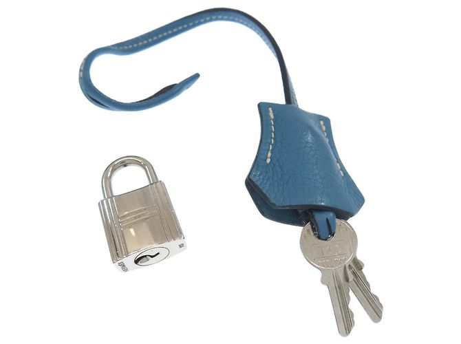 Hermès Borsa a mano Hermes Bolide 31 in Blue Jean - vista 9