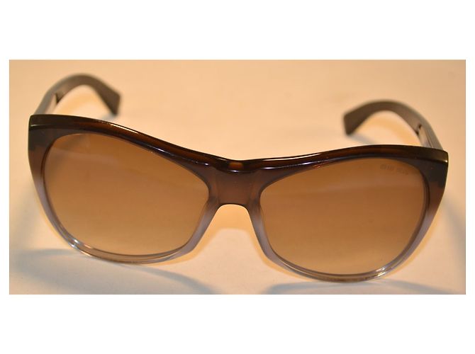 Occhiali da sole sfumati Miu Miu SMU02L - vista 2