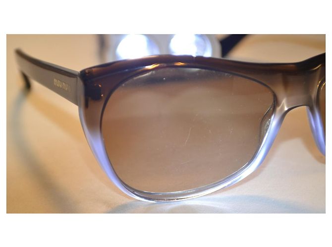 Occhiali da sole sfumati Miu Miu SMU02L - vista 8