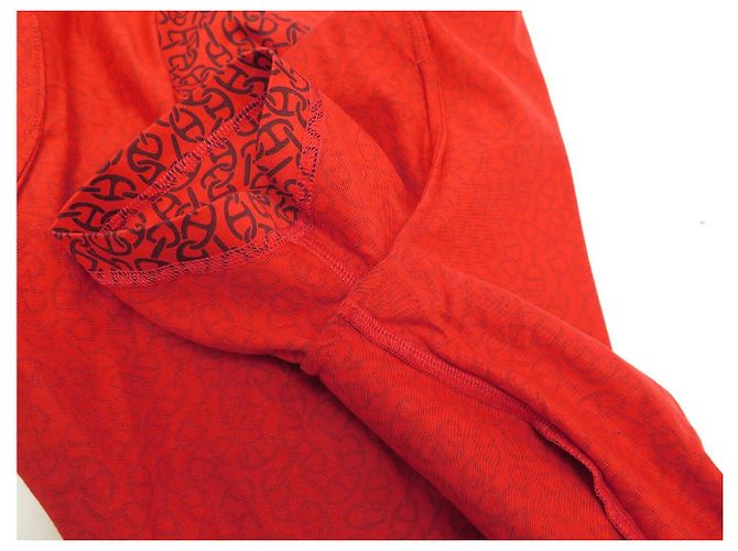Hermès NUOVA T-SHIRT HERMES H MICRO JERSEY JACQUARD 36 S CHAINE D'ANCRE H4E4620 TOP - vista 7