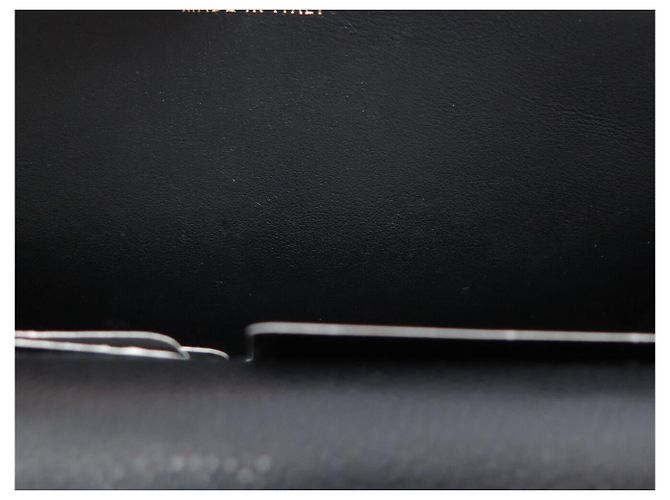 BORSA A MANO CHANEL MINI LOOP WALLET ON CHAIN PELLE CAVIAR NERA WOC - vista 15