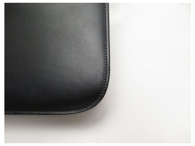 Céline BOLSA DE MÃO CELINE CLASSIC MEDIUM EM COURO BOX PRETO COM ALÇA TIRACÓLOS - vista 15