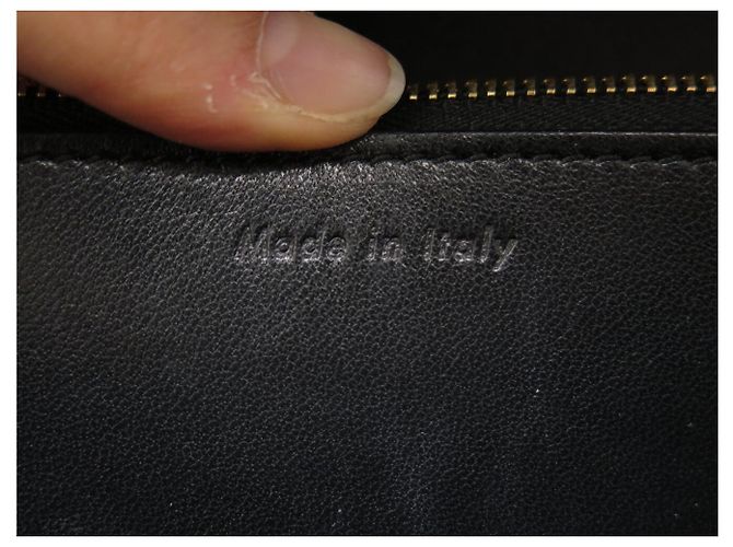 Céline BOLSA DE MÃO CELINE CLASSIC MEDIUM EM COURO BOX PRETO COM ALÇA TIRACÓLOS - vista 9