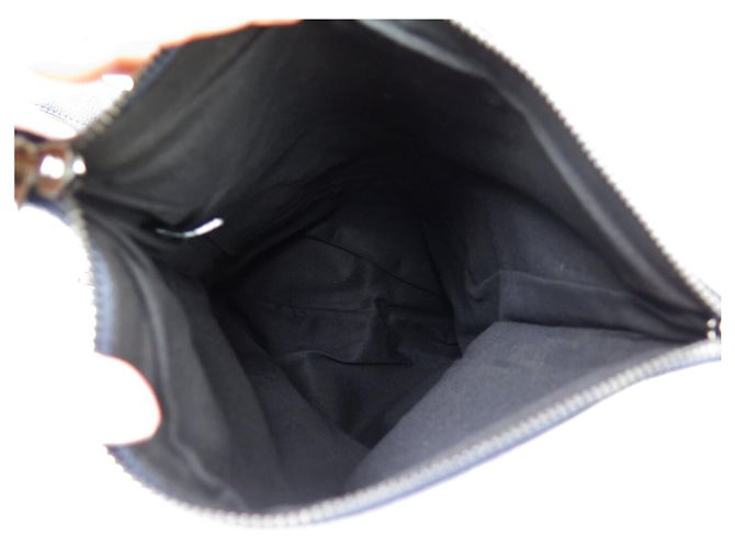 NUOVA BORSA A MANO ZADIG & VOLTAIRE ROCKY II PELLE GRANAZZATA BLU BORSA A TRACCOLLA - vista 10