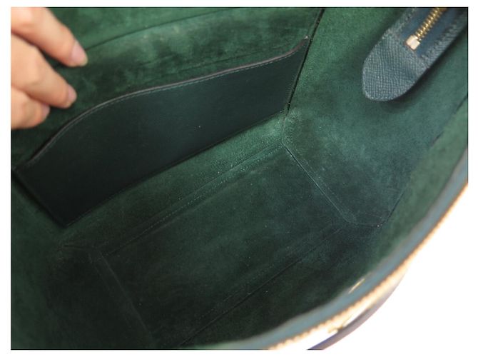 Céline BORSA A MANO CELINE BELT MICRO 189153ZVA IN PELLE GRANA VERDE BORSA A TRACCOLLA - vista 10