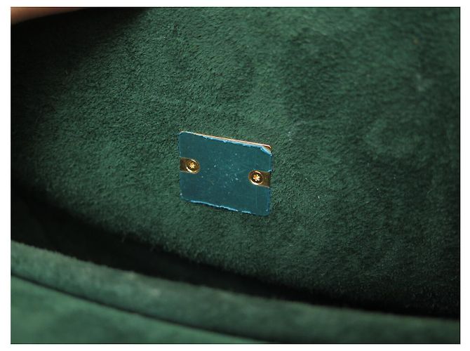 Céline BORSA A MANO CELINE BELT MICRO 189153ZVA IN PELLE GRANA VERDE BORSA A TRACCOLLA - vista 13