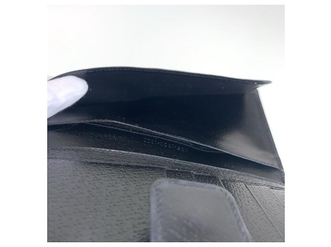 Portafoglio lungo Gucci nero - vista 5