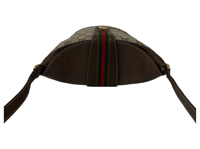 Borsa a tracolla Gucci GG Sherry Line in pelle e PVC - vista 4