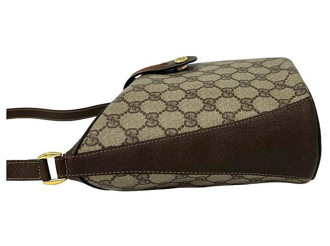 Borsa a tracolla Gucci GG Sherry Line in pelle e PVC - vista 5