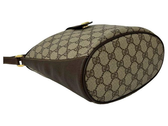 Borsa a tracolla Gucci GG Sherry Line in pelle e PVC - vista 7