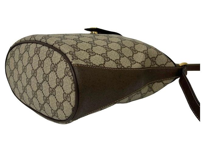 Borsa a tracolla Gucci GG Sherry Line in pelle e PVC - vista 8