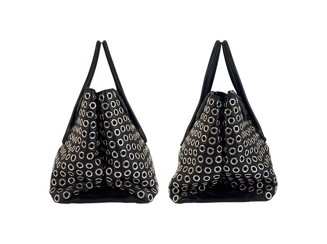 Miu Miu Biker Tote Bag aus Leder - Ansicht 8