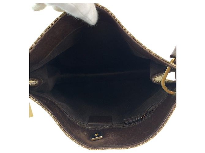 Gucci GG Canvas Schultertasche mit Platten-Anhänger - Ansicht 9