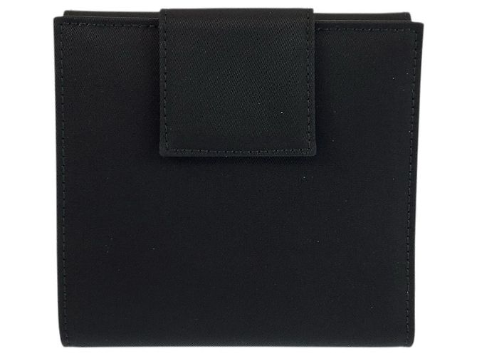 Prada Nylon Tessuto Logo Compact Wallet - view 2