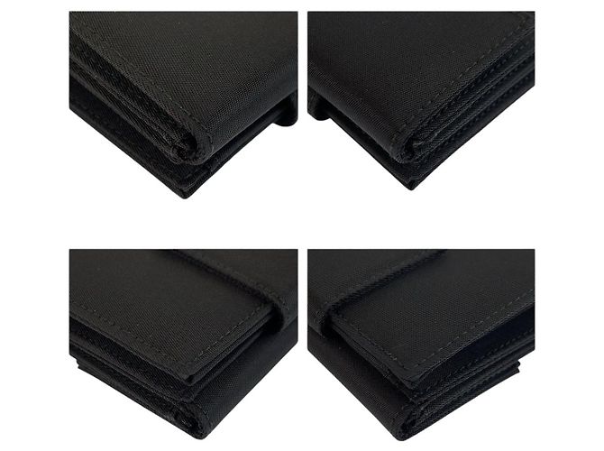 Prada Nylon Tessuto Logo Compact Wallet - view 8