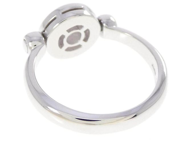 Bulgari Bvlgari Bvlgari 750 White Gold Diamond Ring Größe 12.5 - Ansicht 3
