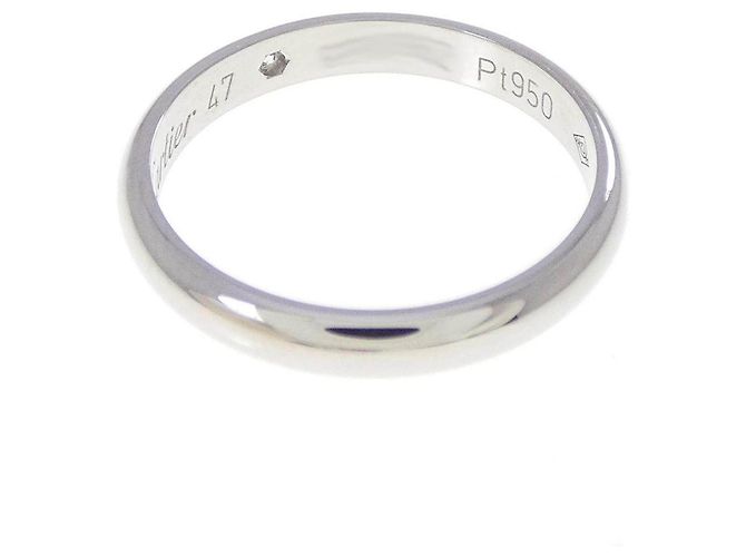 Cartier Ehering aus Platin Größe 7 - Ansicht 3