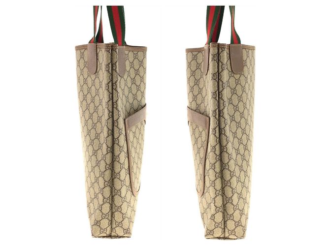 Gucci Vintage GG Supreme Canvas Tote Shoulder Bag - Ansicht 8