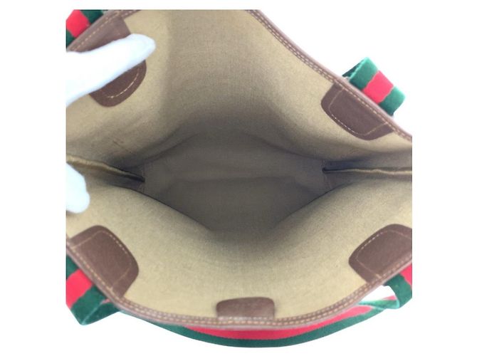 Gucci Vintage GG Supreme Canvas Tote Shoulder Bag - Ansicht 9