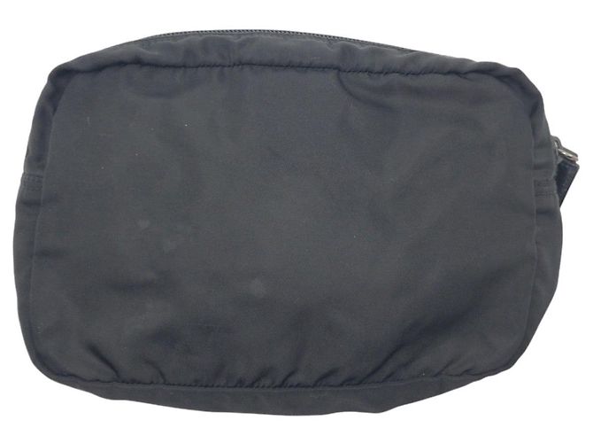 Pochette Prada Tessuto avec logo triangle - vue 2