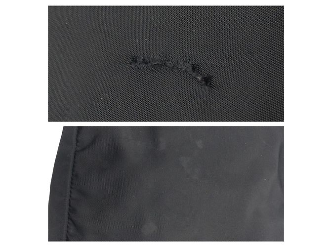 Pochette Prada Tessuto avec logo triangle - vue 5