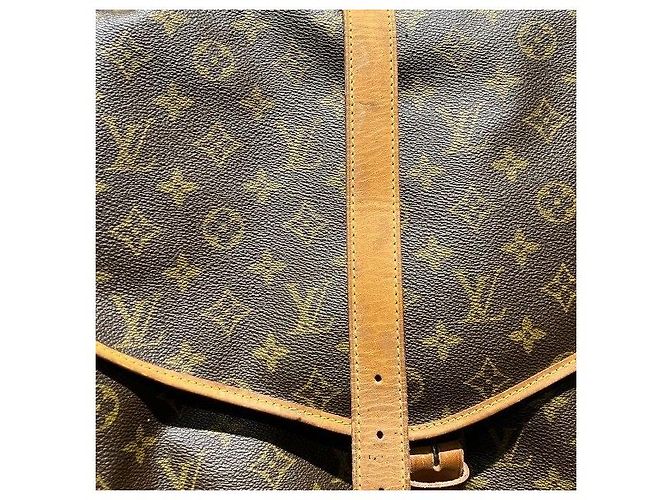 Bolso de hombro Louis Vuitton Saumur 35 Monogram - vista 7