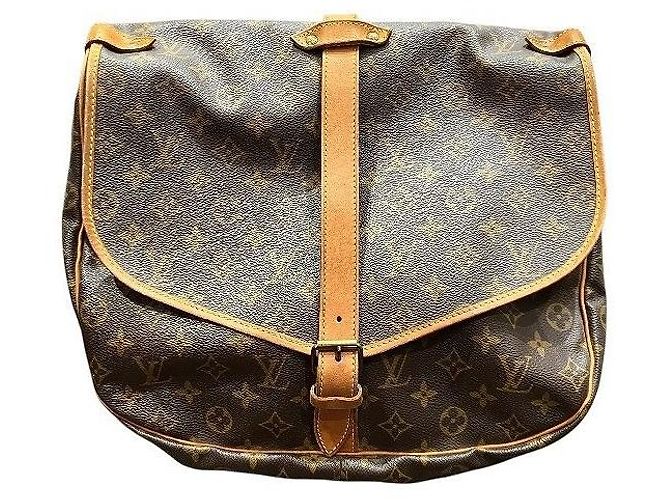 Louis Vuitton Saumur 35 Monogram Schultertasche - Ansicht 2