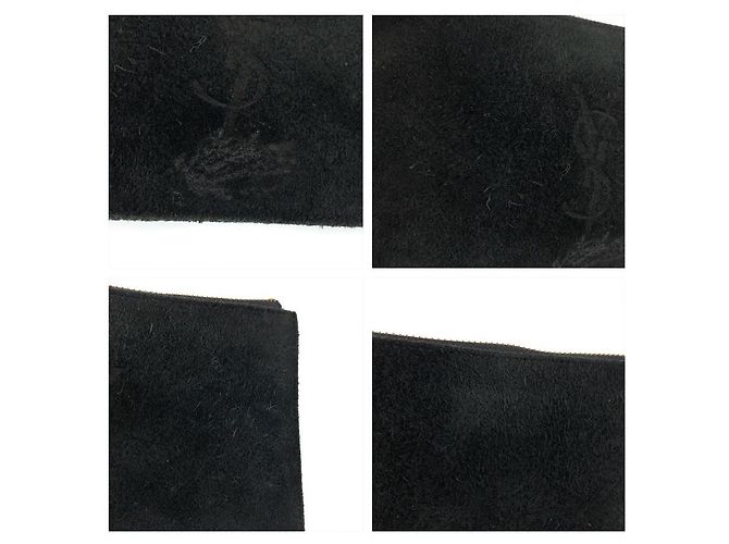Autre Marque Pouch in camoscio Yves Saint Laurent - vista 6