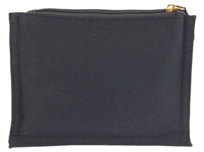 Necessaire de maquilhagem Givenchy em lona preta Preto - vista 2